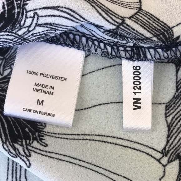 7th Avenue‎ Design Studio New York & Co Sleeveless Floral Stripe Print Top - Picture 5 of 7